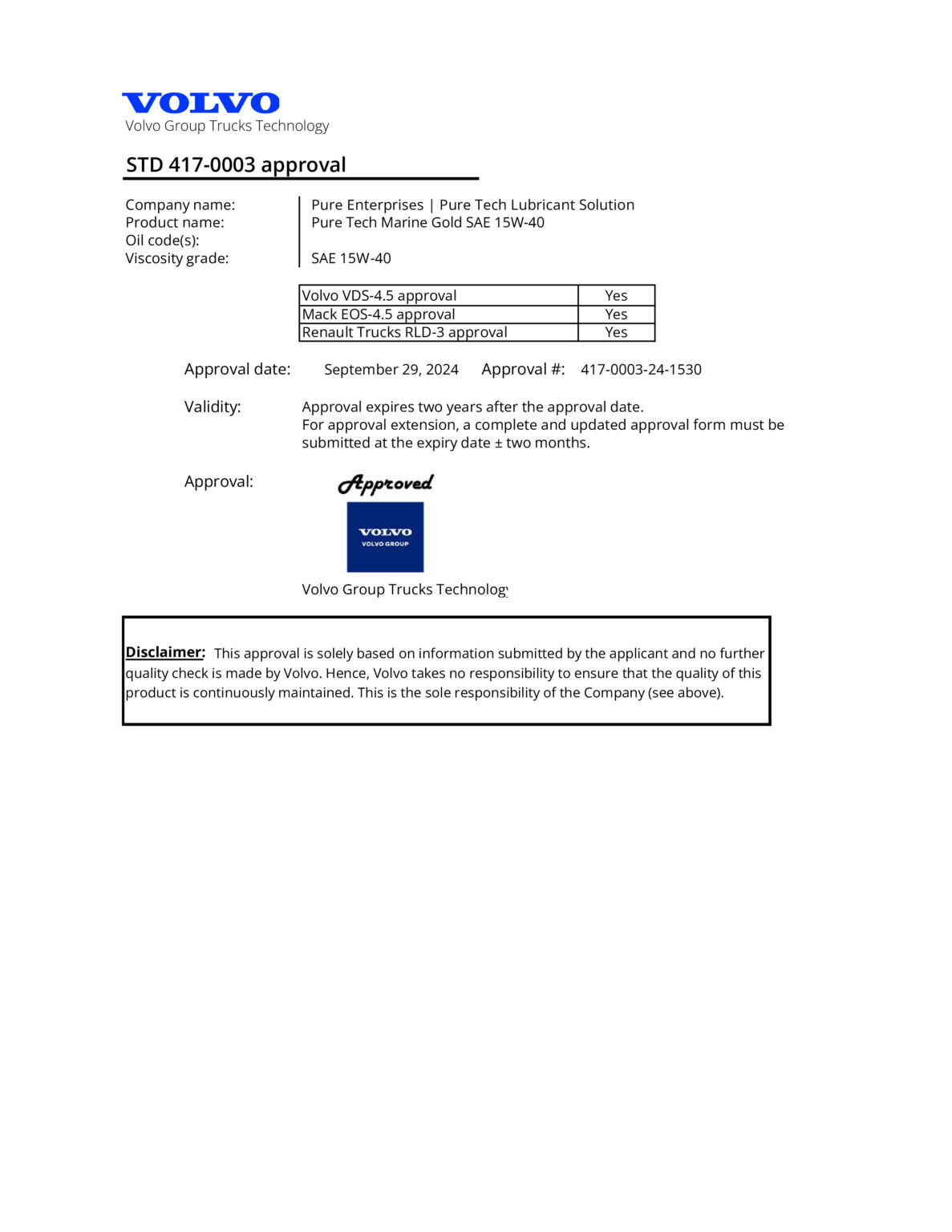 Volvo-Mack-Renault-OEM-Approved for 15W-40-01